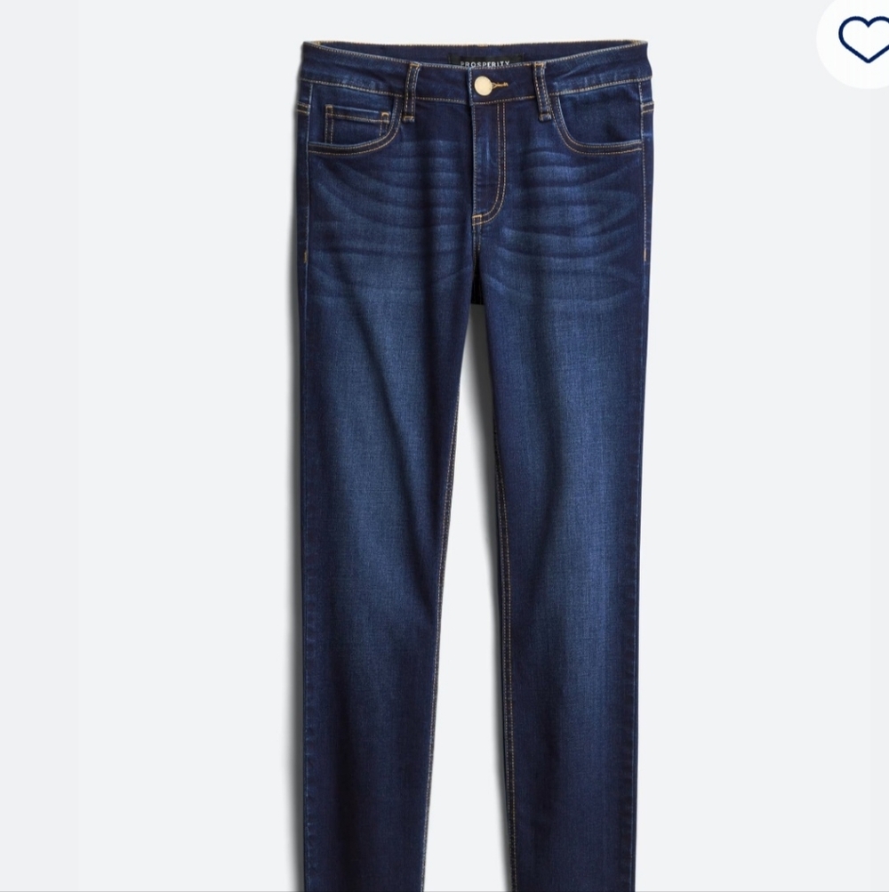 Prosperity Dark Blue Women's Skinny Jeans